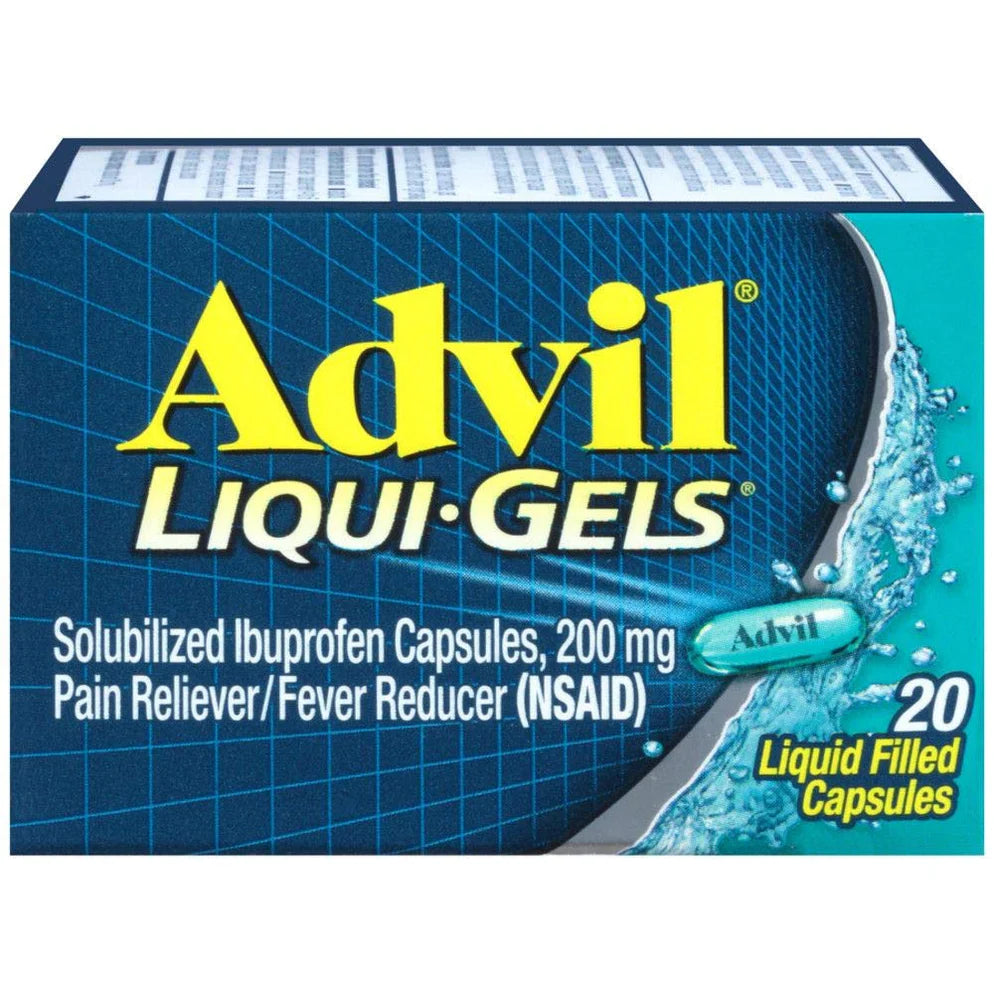 Advil Liqui-Gels 200Mg Minis 20S