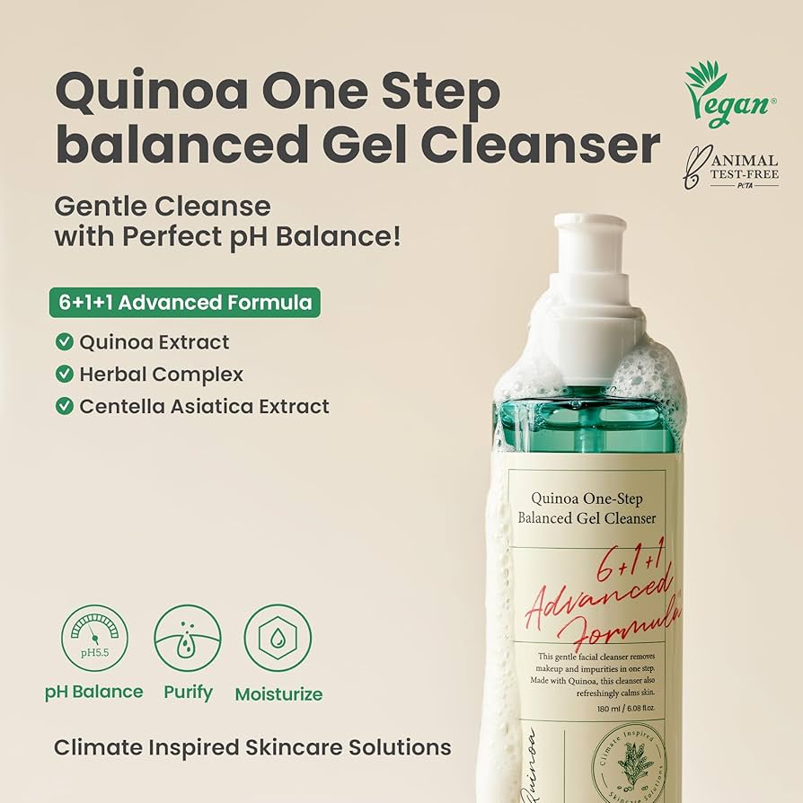 AXIS-Y Quinoa One-Step Balanced Gel Cleanser – 180ml - Nuno Pharma