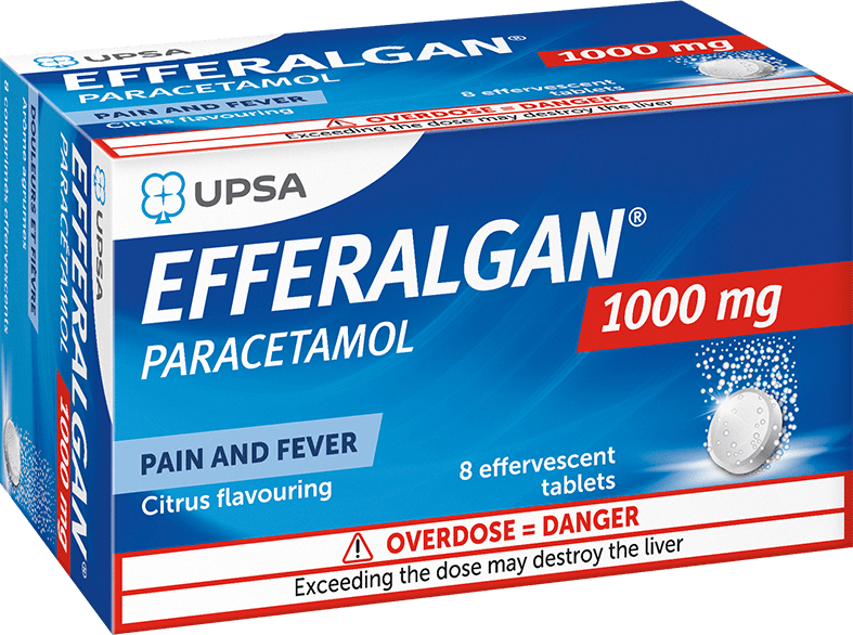 Efferalgan 1000MG Tablets 8S