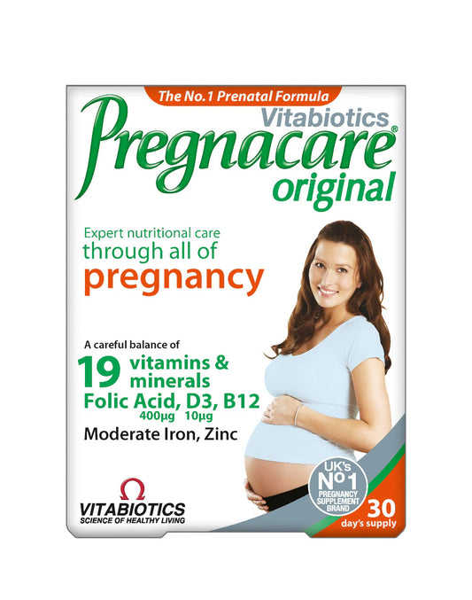 Pregnacare Original – 30 Tablets - Nuno Pharma