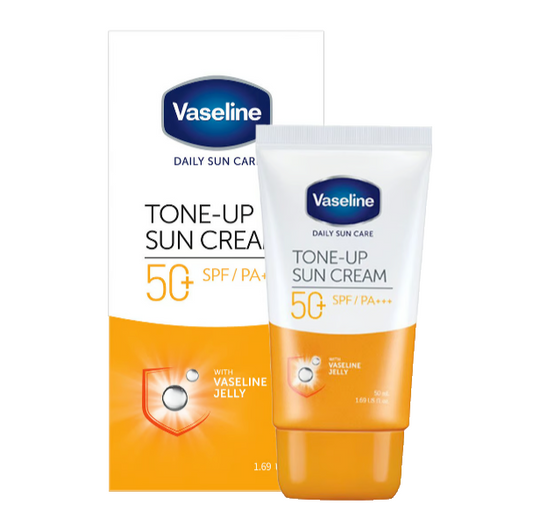 Vaseline Daily Sun Care Tone-Up SPF 50+ PA+++ – 50ml - Nuno Pharma
