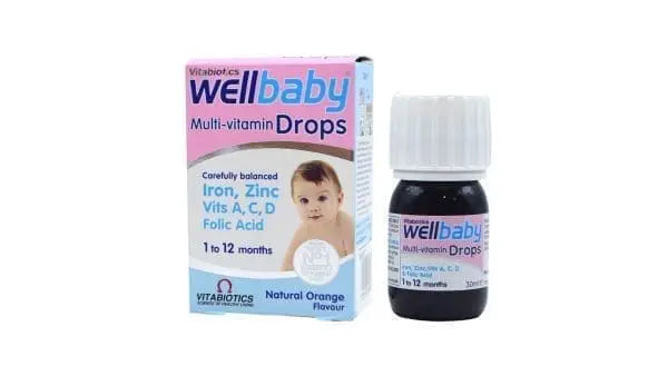 WELLBABY MULTIVITAMIN DROPS 30ML